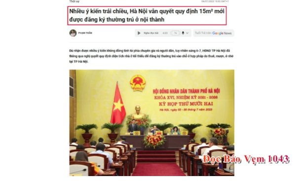 Đọc Báo Vẹm | Show 1043