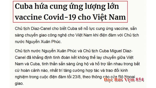 Đọc Báo Vẹm | Show 854