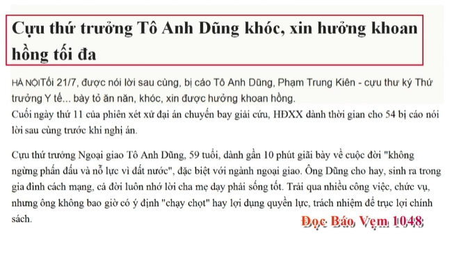 Đọc Báo Vẹm | Show 1048