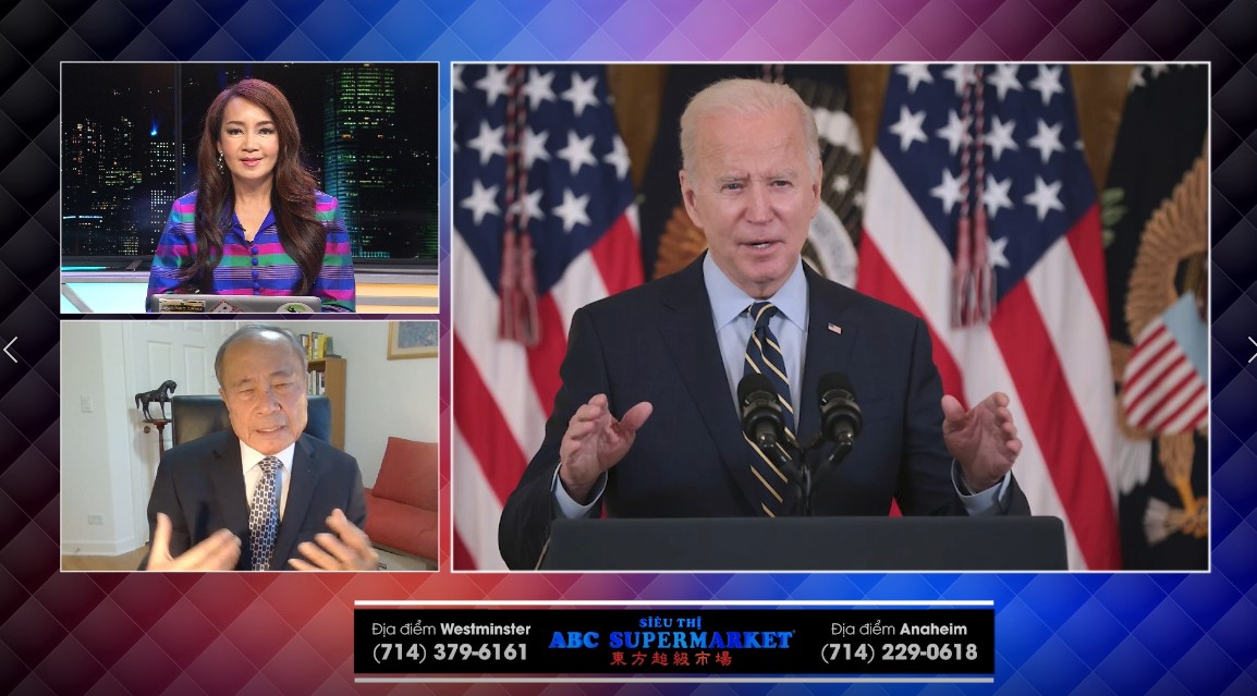 Kim Nhung Show | Vấn Đề Ngoại Giao Của TT Biden Sau 1 Năm | 04/01/2022