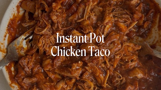 CHICKEN TACO MEAT