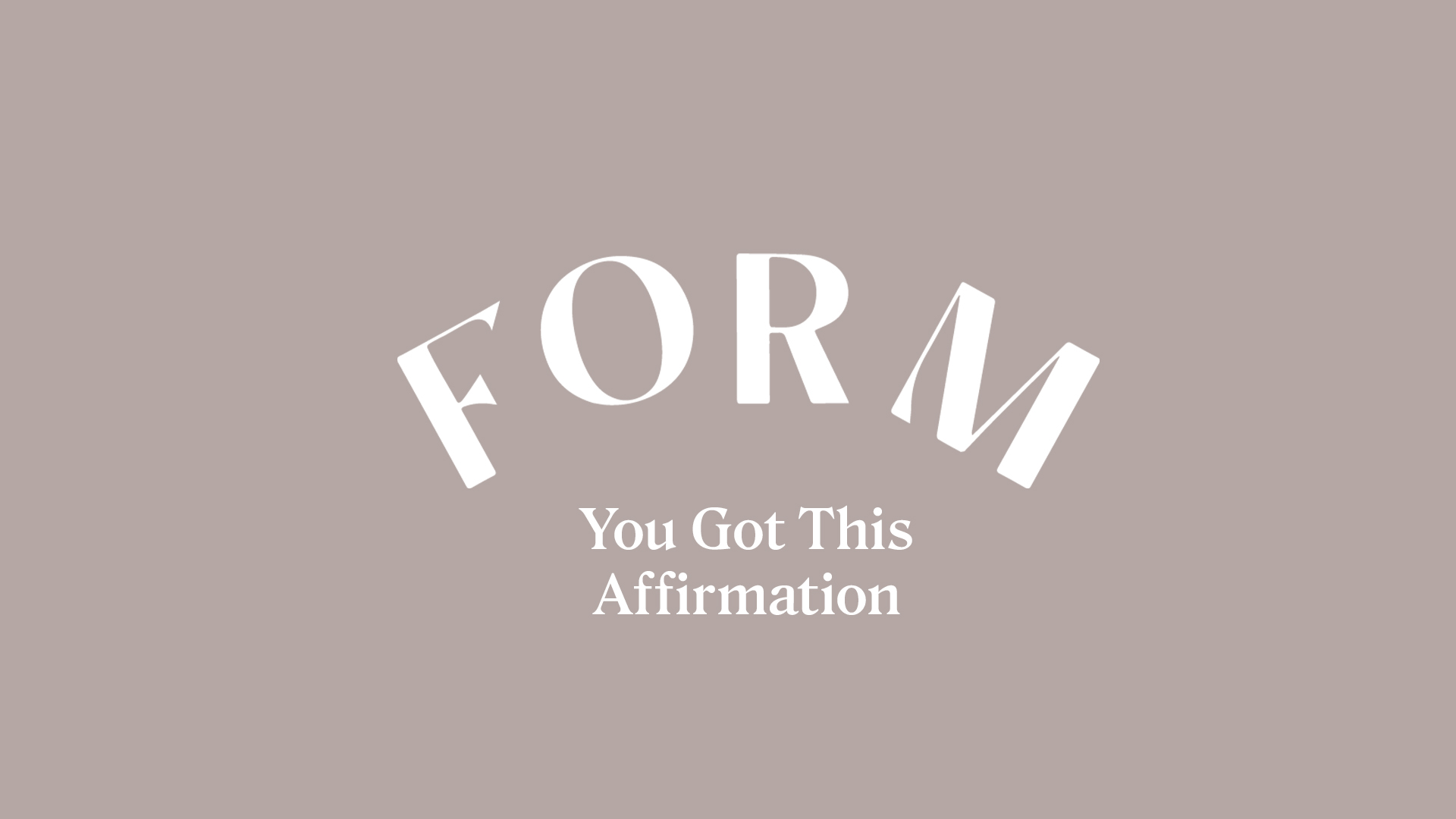 YOU GOT THIS AFFIRMATION 