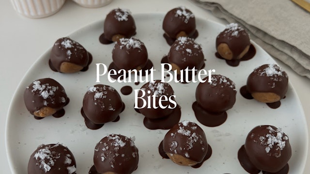 PEANUT BUTTER BITES