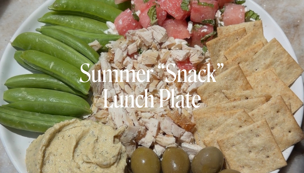SUMMER "SNACK" LUNCH PLATE