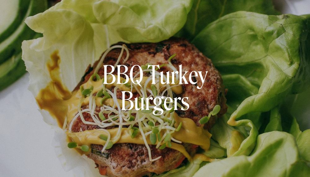 BBQ TURKEY BURGER