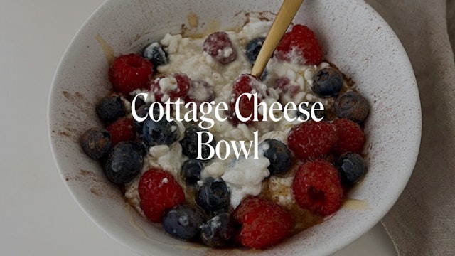 COTTAGE CHEESE BOWL