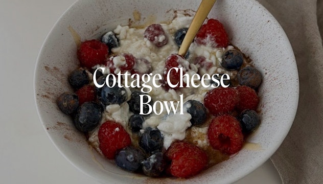 COTTAGE CHEESE BOWL