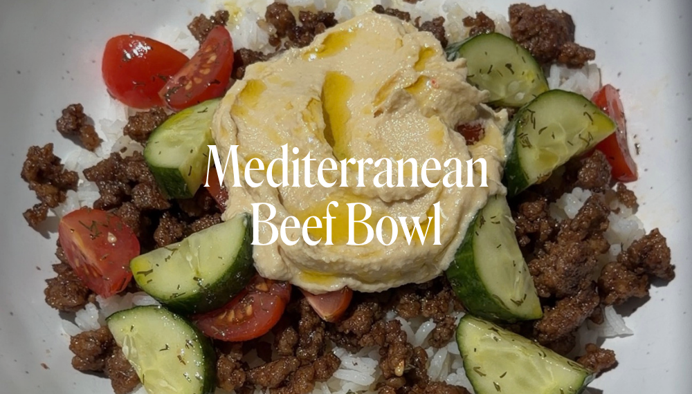 MEDITERRANEAN BEEF BOWL
