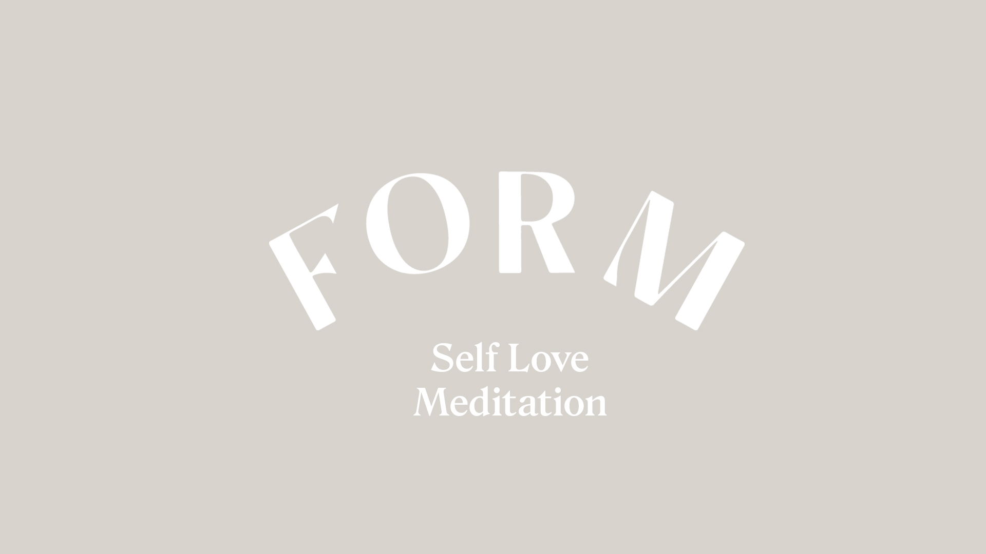 SELF LOVE MEDITATION