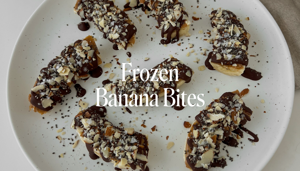 FROZEN BANANA BITES
