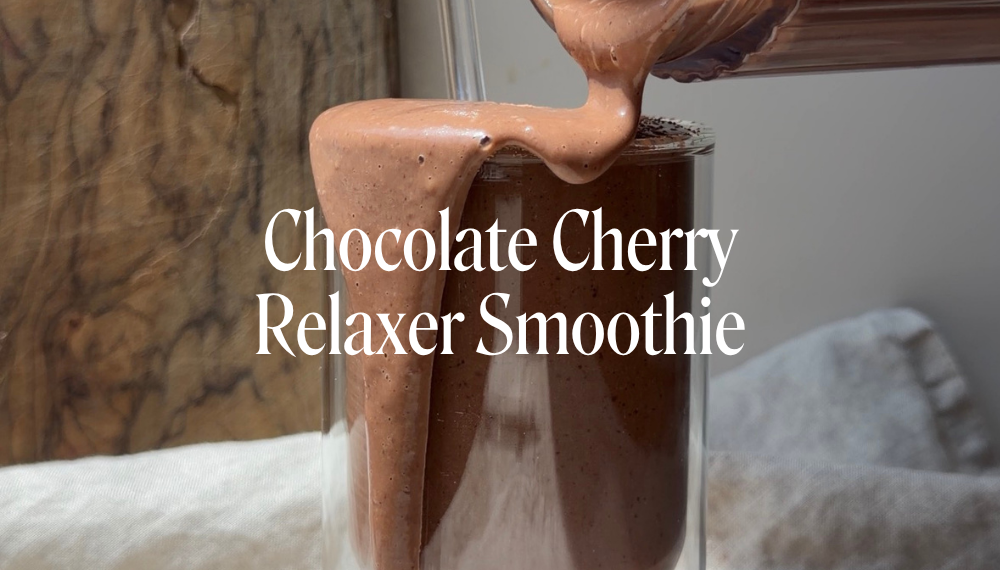 CHOCOLATE CHERRY RELAXER SMOOTHIE