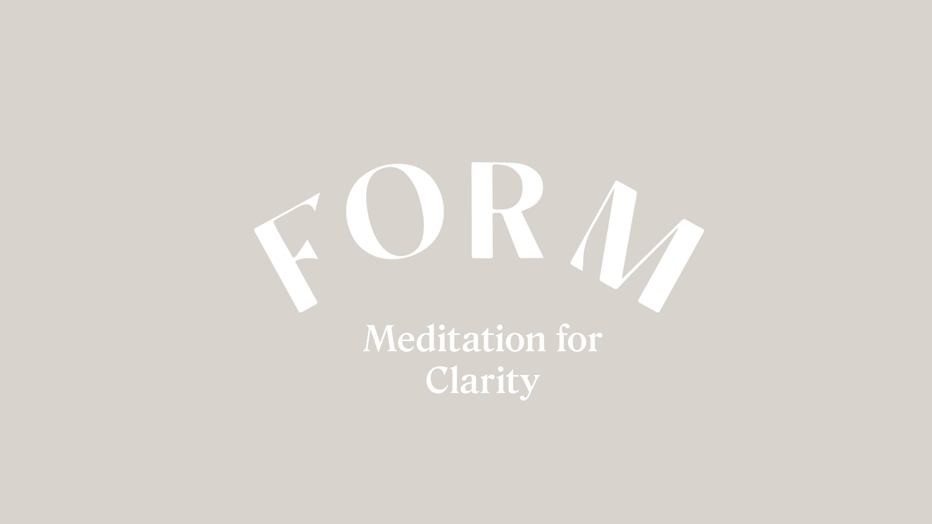 FINDING CLARITY MEDITATION