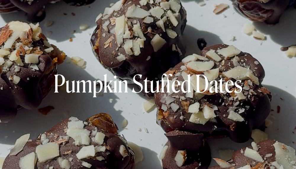 PUMPKIN STUFFED DATES