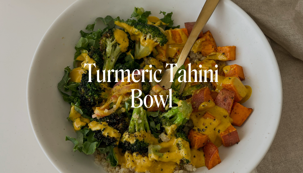 TURMERIC TAHINI BOWL