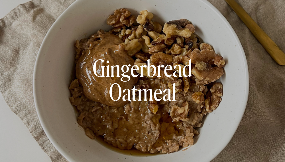GINGERBREAD OATMEAL 