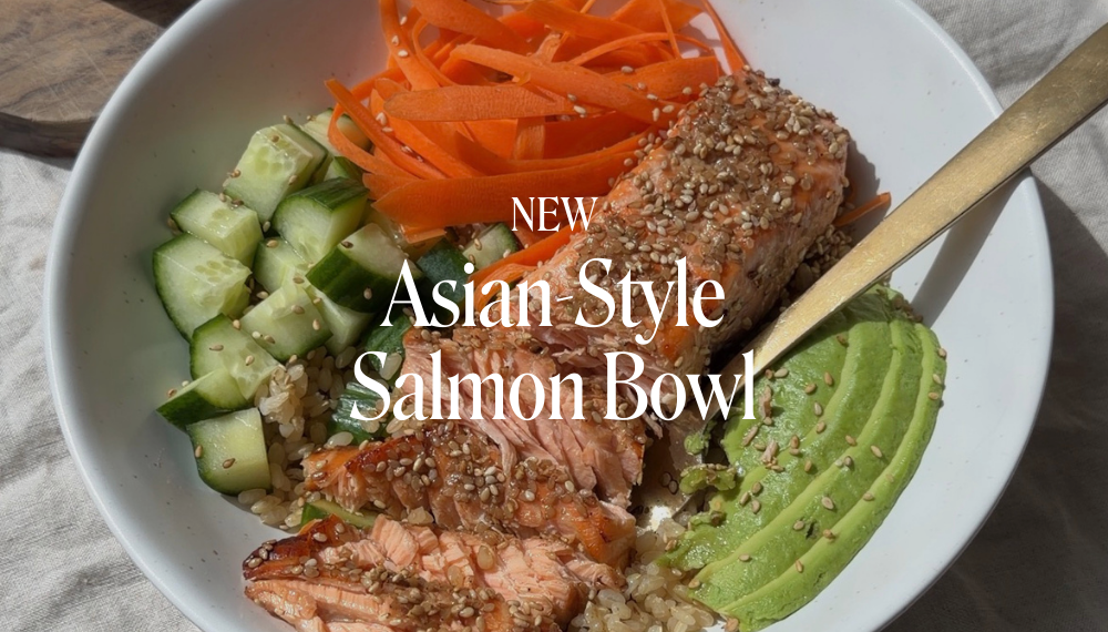 ASIAN-STYLE SALMON BOWL