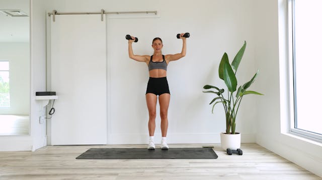 25 MINUTE UPPER BODY & CORE