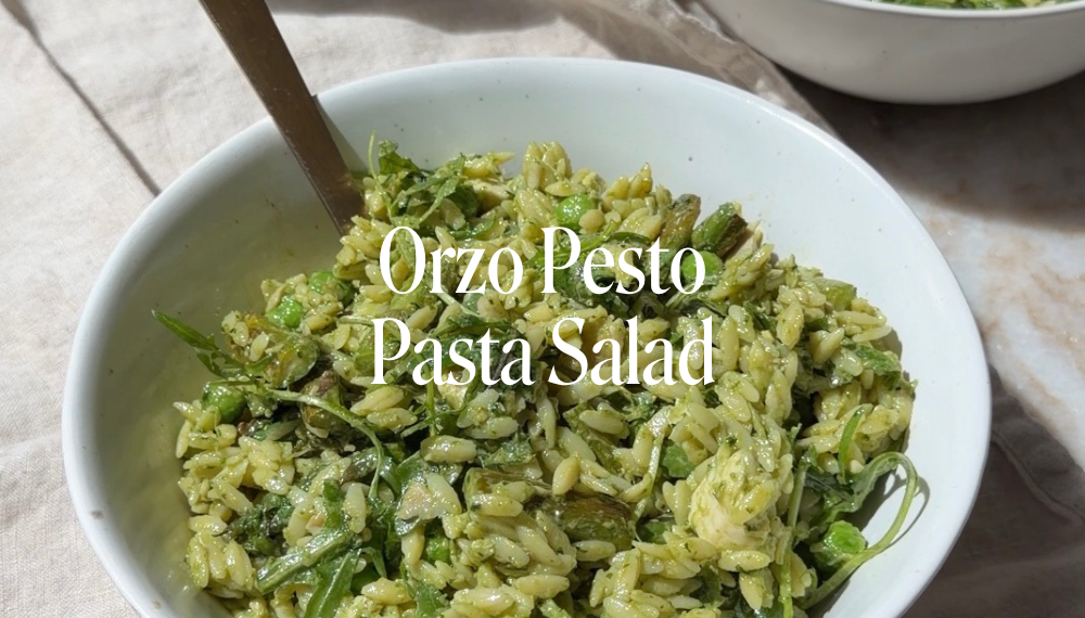 PESTO PASTA ORZO SALAD
