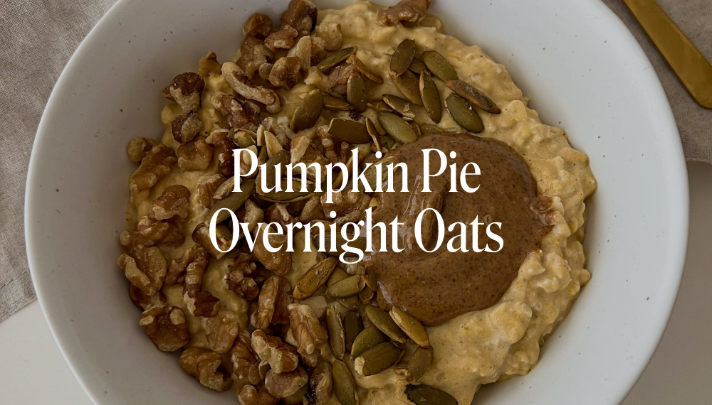 PUMPKIN PIE OVERNIGHT OATS
