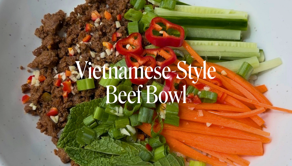 VIETNAMESE-STYLE BEEF BOWL