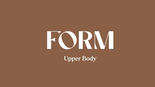 25 MINUTE UPPER BODY STRENGTH WITH BR...