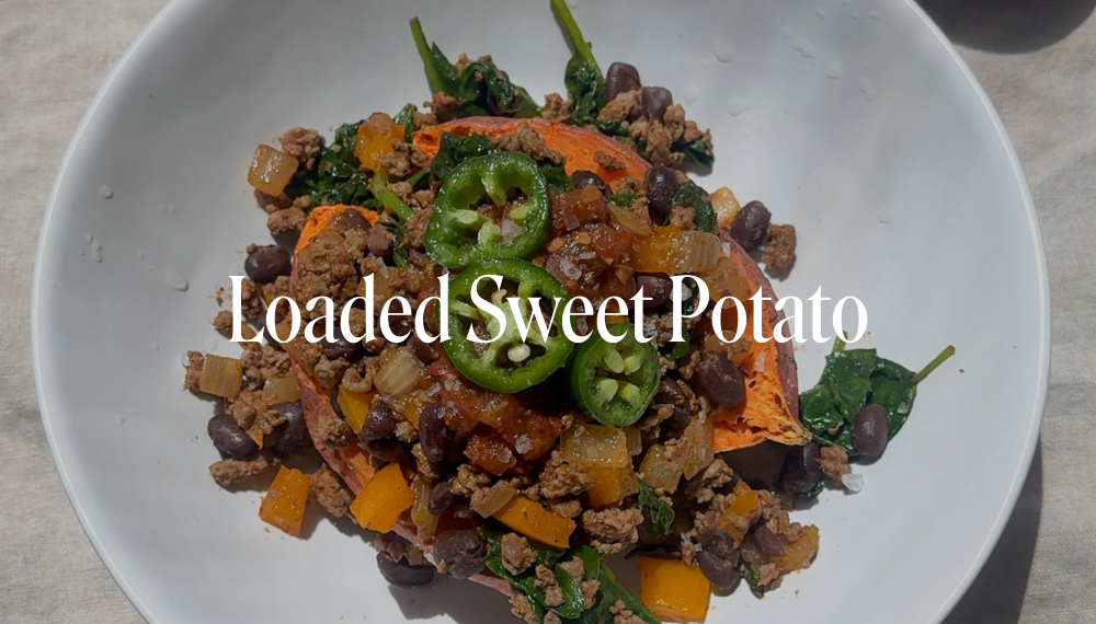 LOADED SWEET POTATO