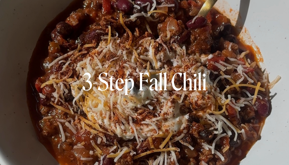 3-STEP FALL CHILI