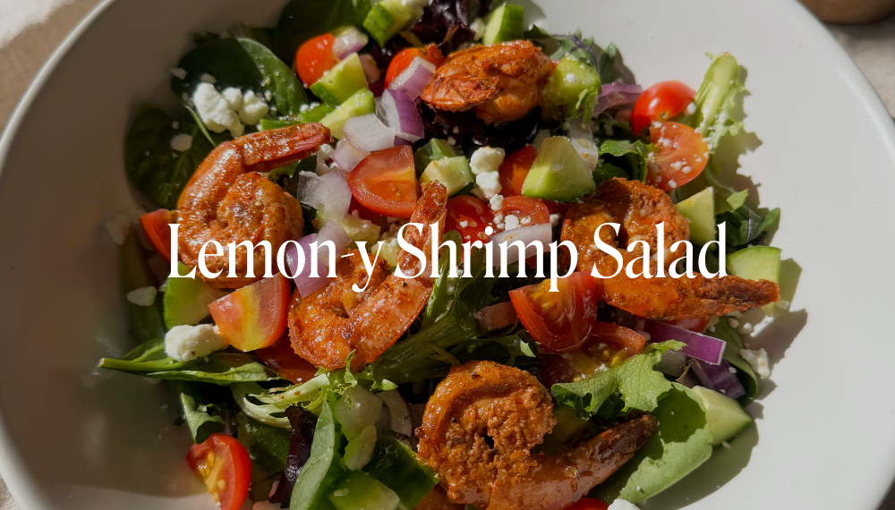 LEMON-Y SHRIMP SALAD