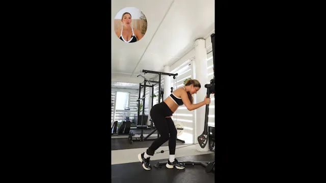 CABLE GLUTE KICKBACK (3x12) PER SIDE