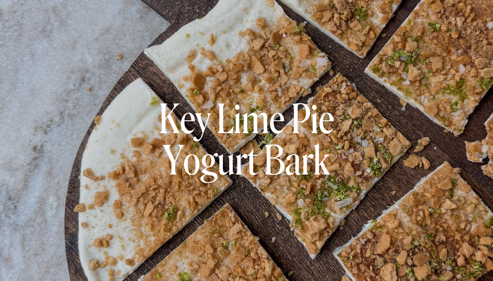 KEY LIME PIE YOGURT BARK