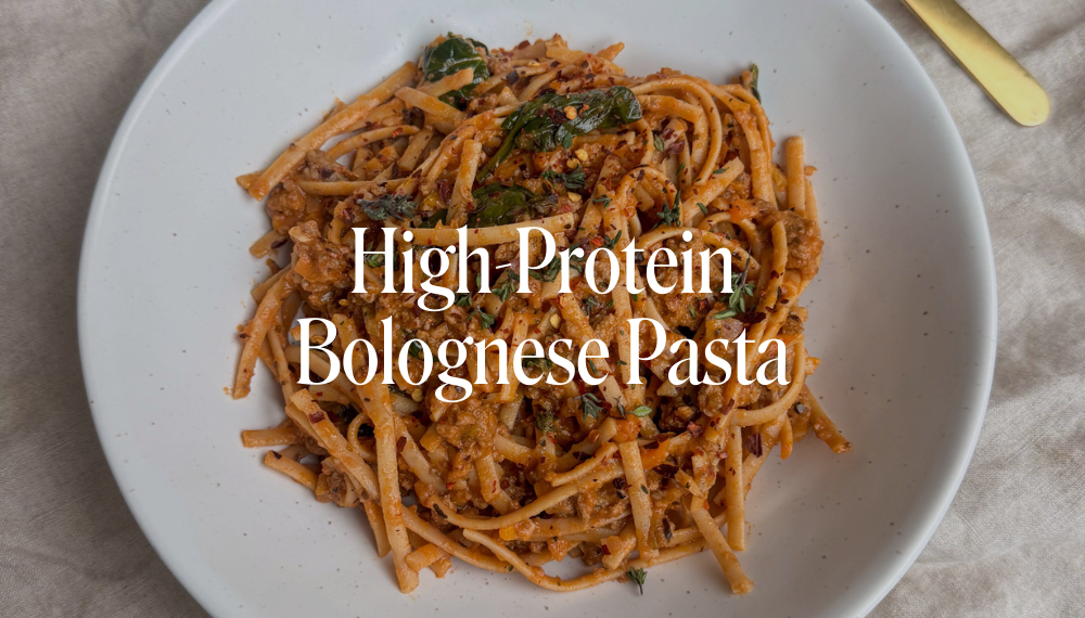 HIGH-PROTEIN BOLOGNESE PASTA