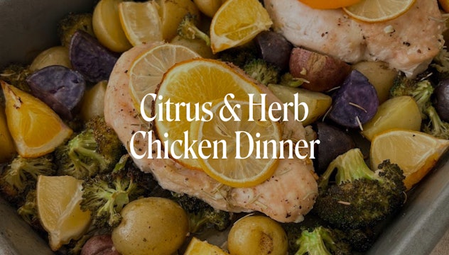 CITRUS & HERB CHICKEN DINNER