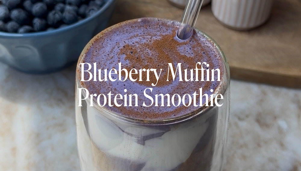 BLUEBERRY MUFFIN PROTEIN SMOOTHIE