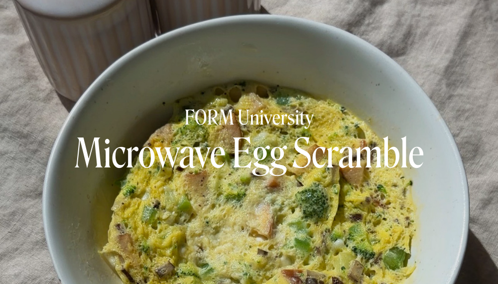 MICROWAVE EGG SCRAMBLE