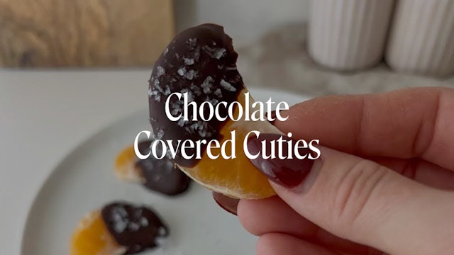 CHOCOLATE COVERED CUTIES