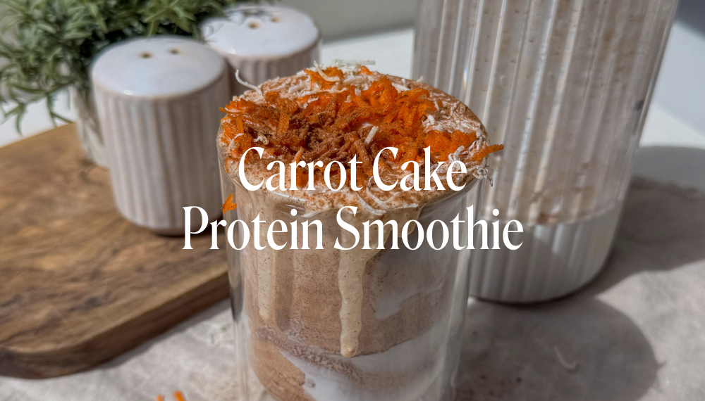 CARROT CAKE PROTEIN SMOOTHIE