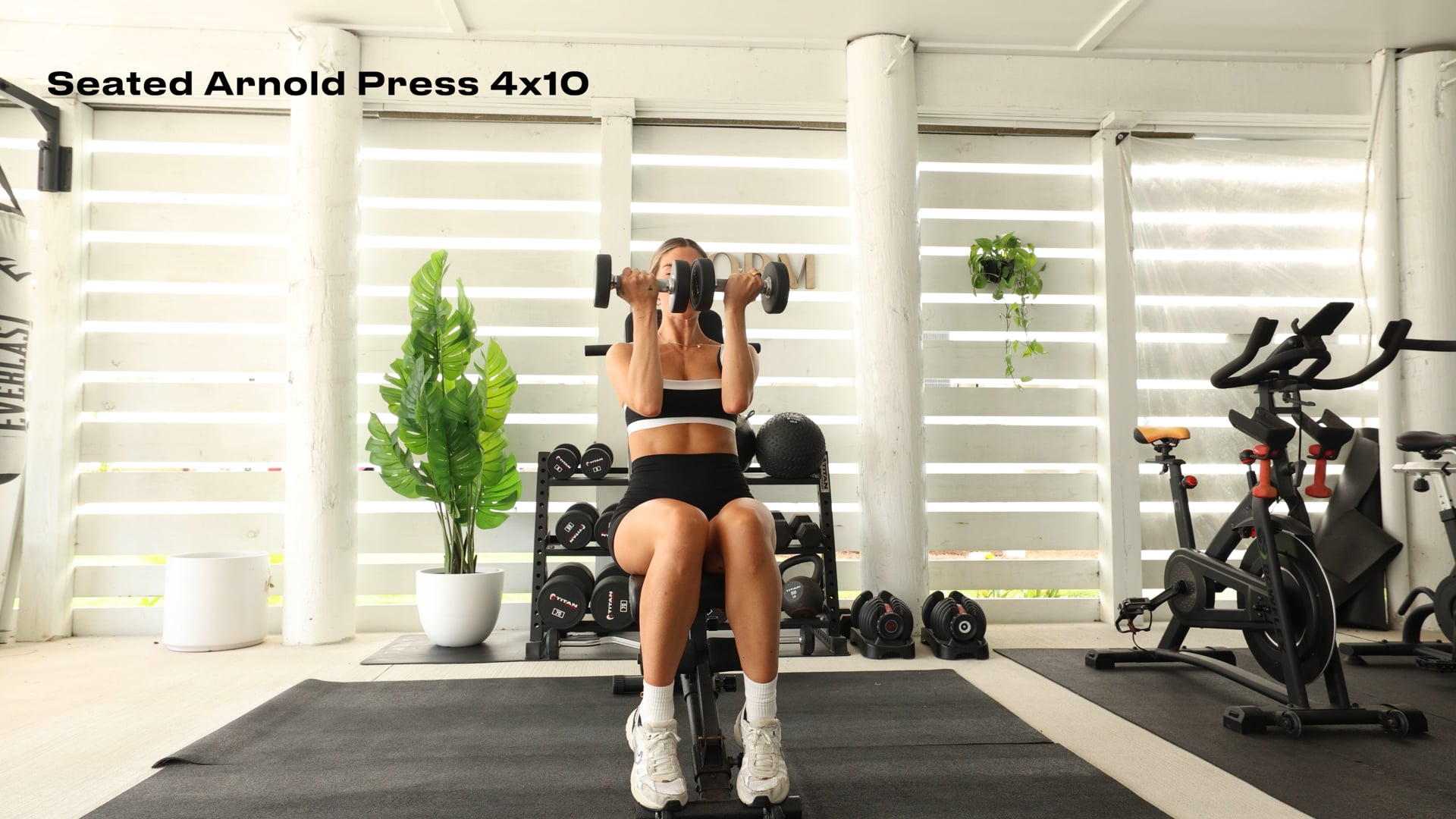 SEATED ARNOLD PRESS (4x10) 