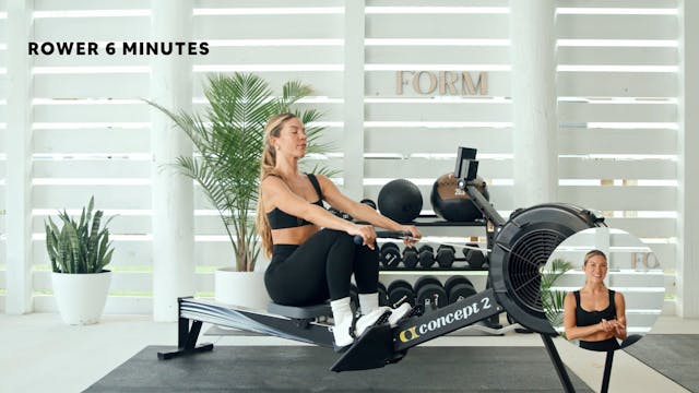 CARDIO FINISHER ROWER (6 min.)