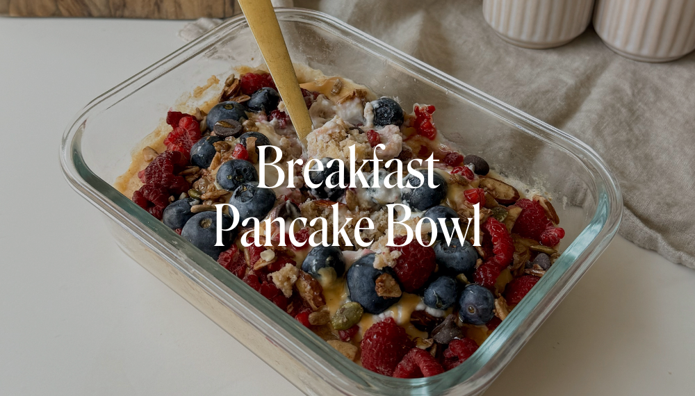 BREAKFAST PANCAKE BOWL
