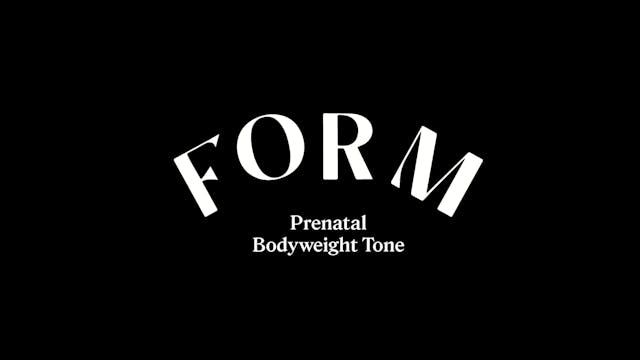 WEEK 8 | BODYWEIGHT TOTAL BODY TONE