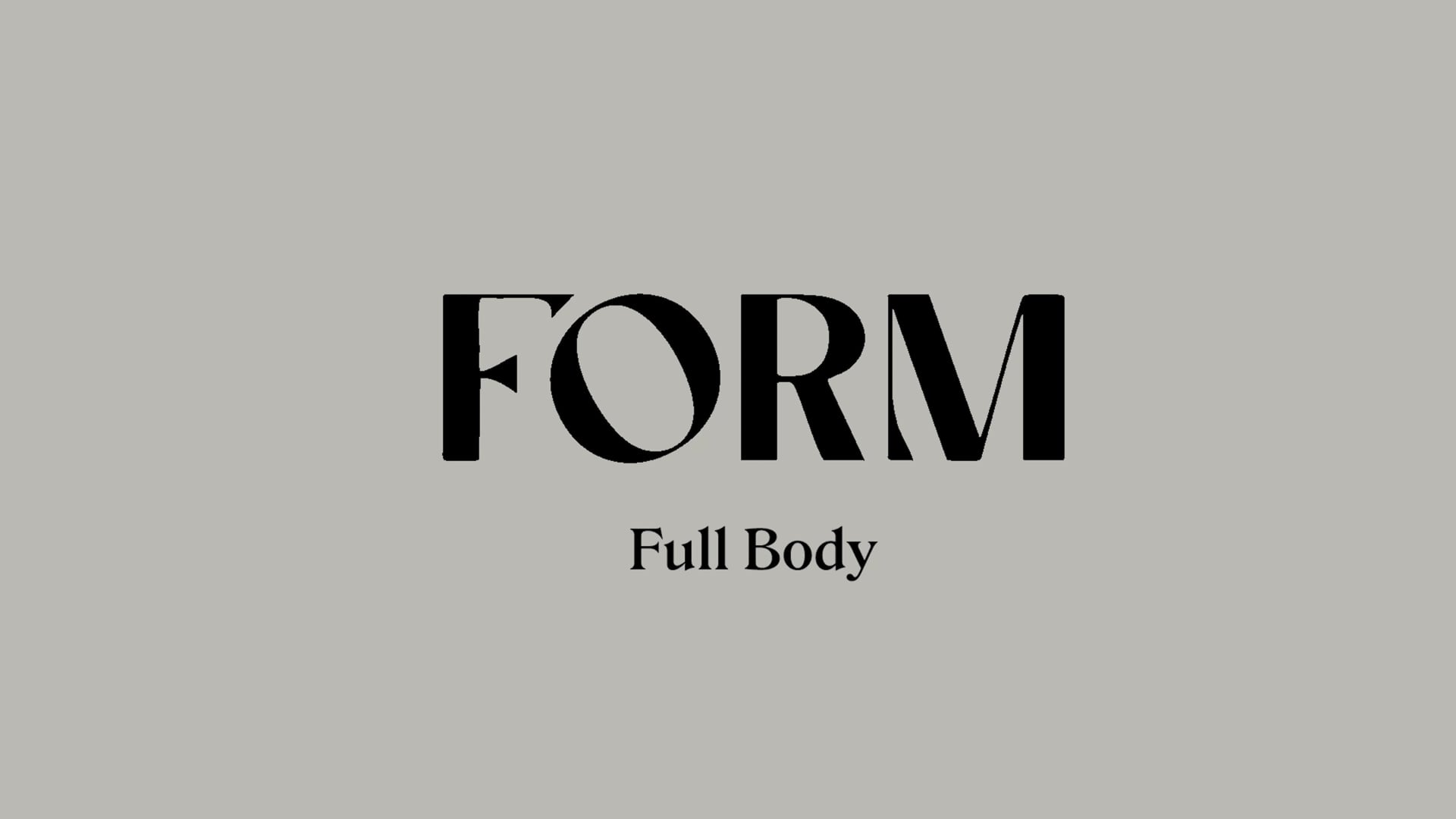 35 MINUTE | FULL BODY TONE