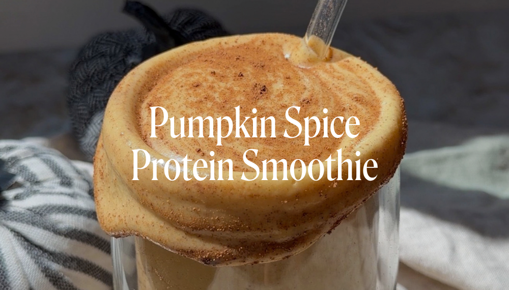 PUMPKIN SPICE PROTEIN SMOOTHIE