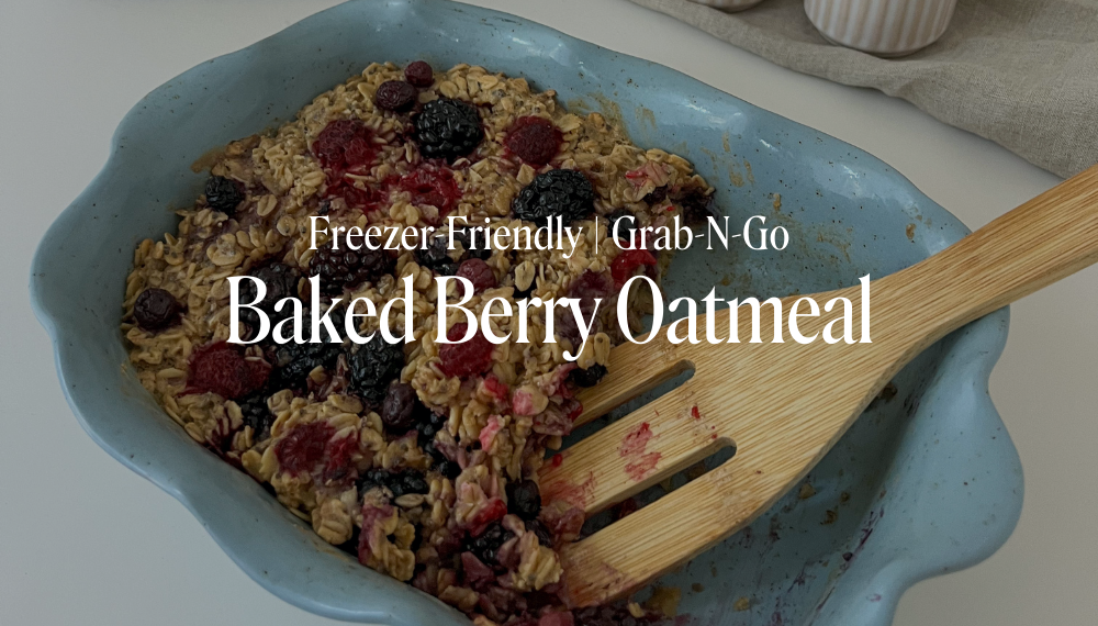 BAKED BERRY OATMEAL