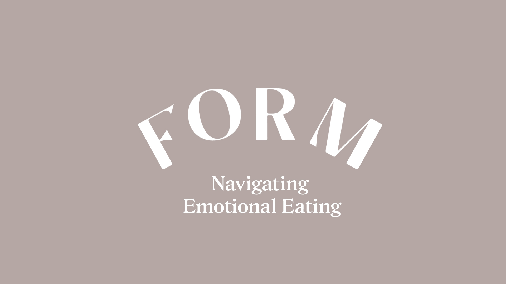NAVIGATING EMOTIONAL EATING