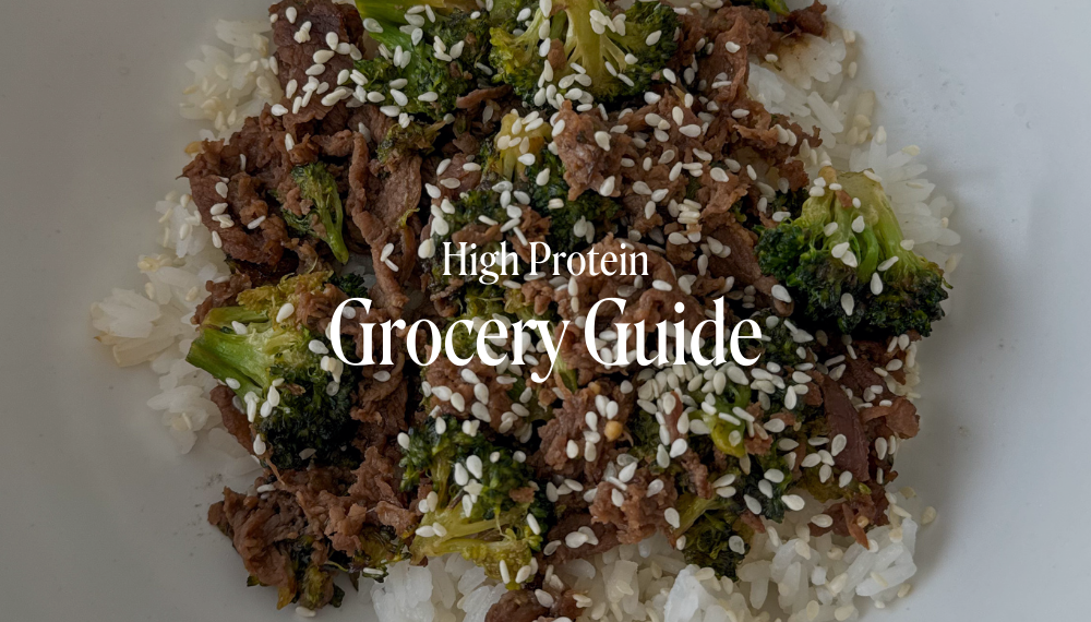 HIGH-PROTEIN GROCERY GUIDE #1