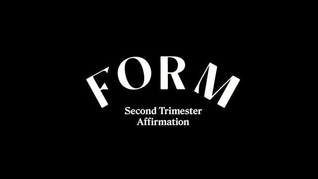 2ND TRIMESTER AFFIRMATION