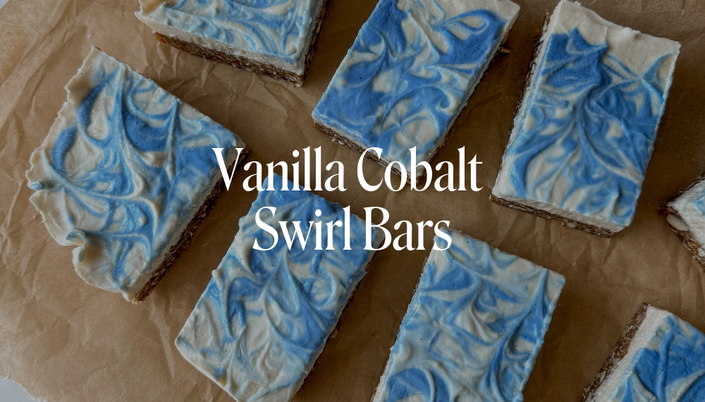 VANILLA COBALT SWIRL BARS