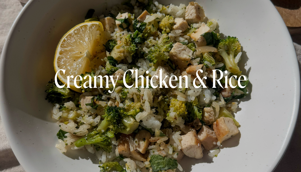 CREAMY CHICKEN & RICE 