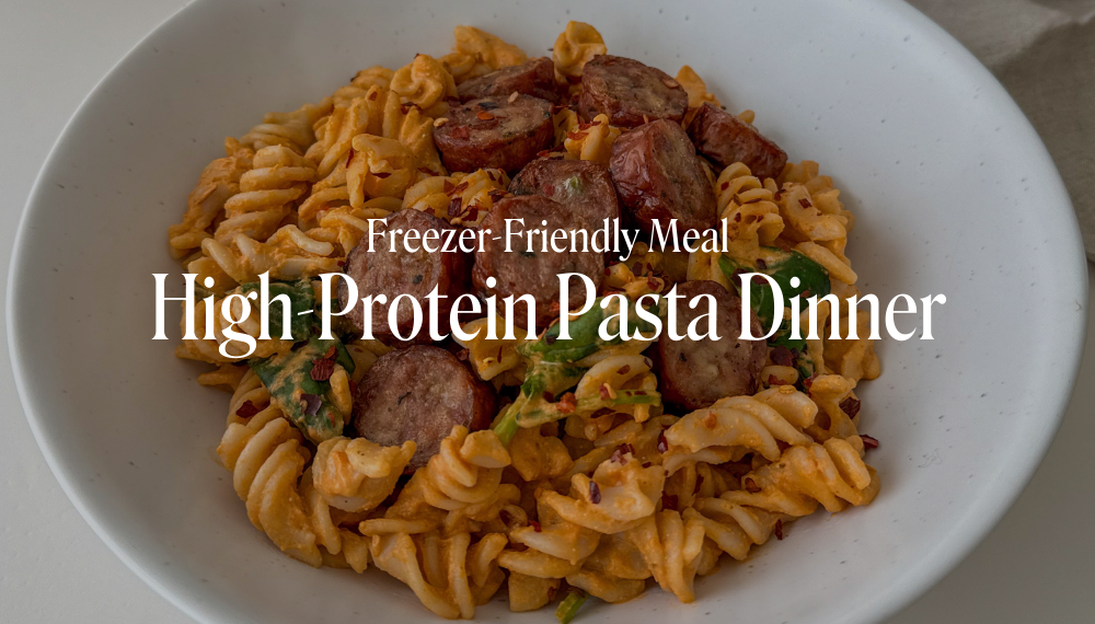 HIGH-PROTEIN PASTA DINNER