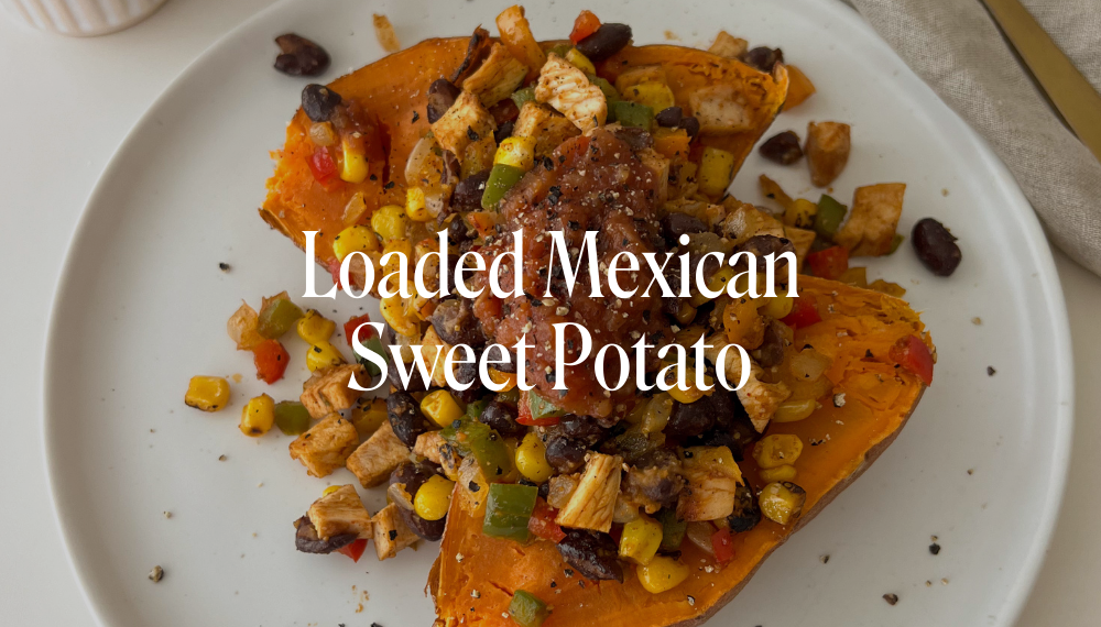 LOADED MEXICAN SWEET POTATO